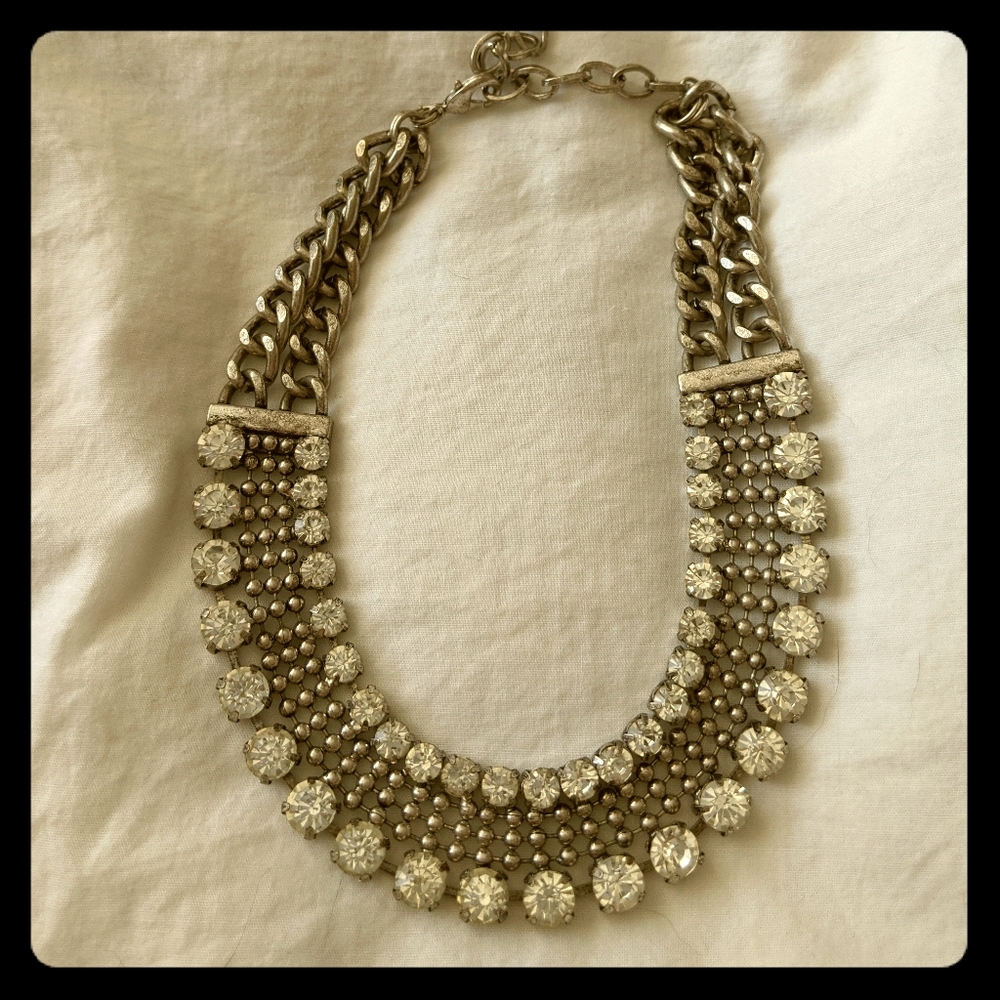 Rachel Zoe box of style rhinestone necklace